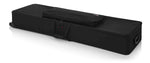 Gator Cases GK-88 XL Rigid Lightweight Case for Extra Long 88 Note Keyboards with Wheels - Hollywood DJ