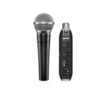 Shure SM58-X2U Cardioid Dynamic Microphone with X2U XLR-to-USB Signal Adapter - Hollywood DJ