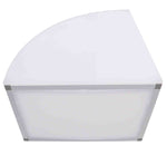 ProX XSA-2X2-16QR LUMOSTAGE™ 16-inch 2x2 ft Quarter Round Acrylic Stage Platform - Hollywood DJ
