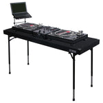 Odyssey CTBC2060, Height Adjustable DJ Table with Work Surface Carpet Odyssey
