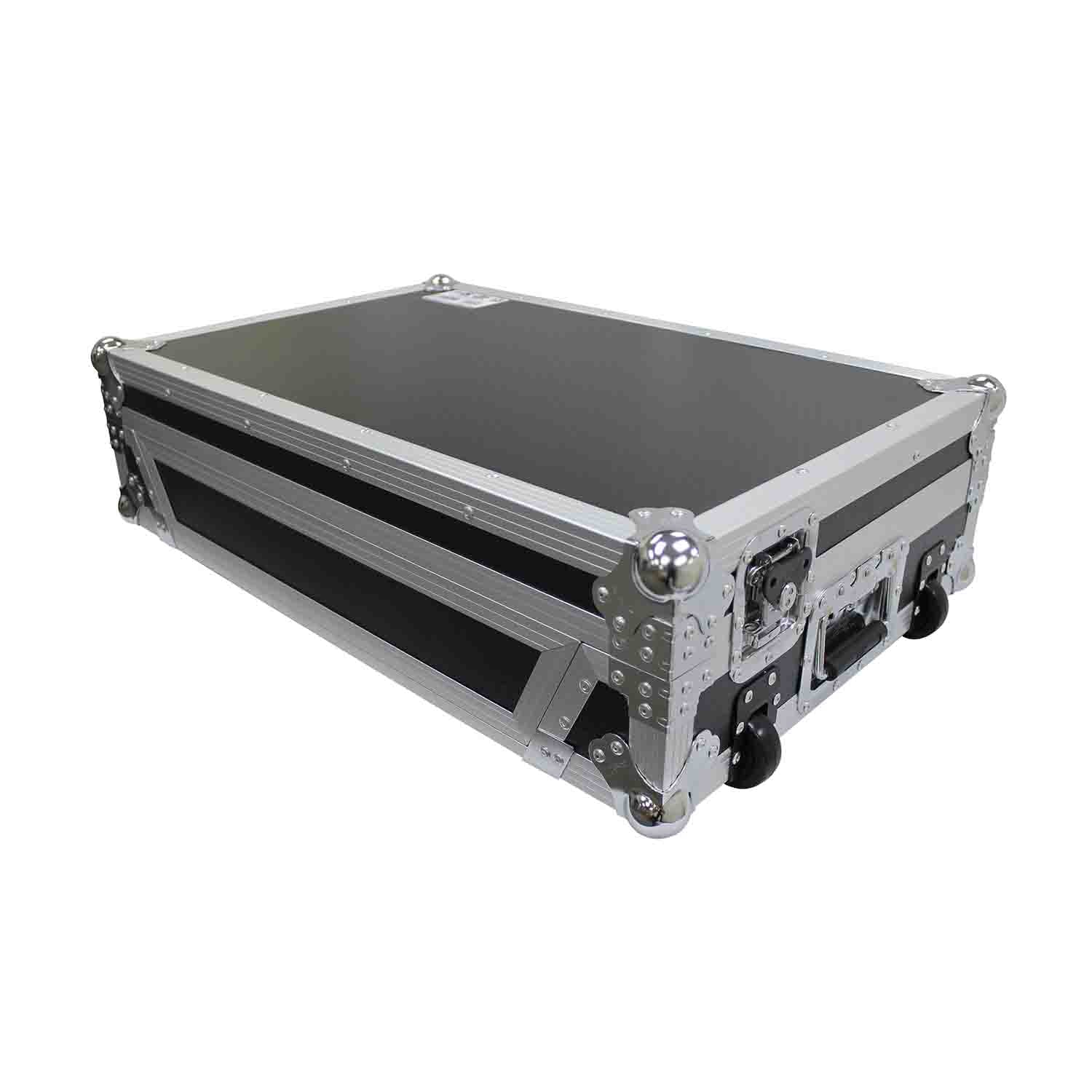 ProX XS-RANEONE W DJ Flight Case for RANE ONE DJ Controller with 1U Rack and Wheels - Hollywood DJ