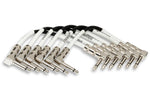 Hosa CPE-106 Guitar Patch Cable, Hosa Right-angle to Same - 6 in - Hollywood DJ
