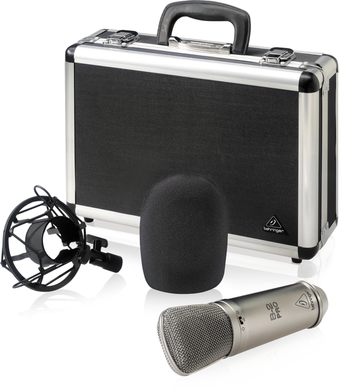 B-2 Microphone Accessories and Case