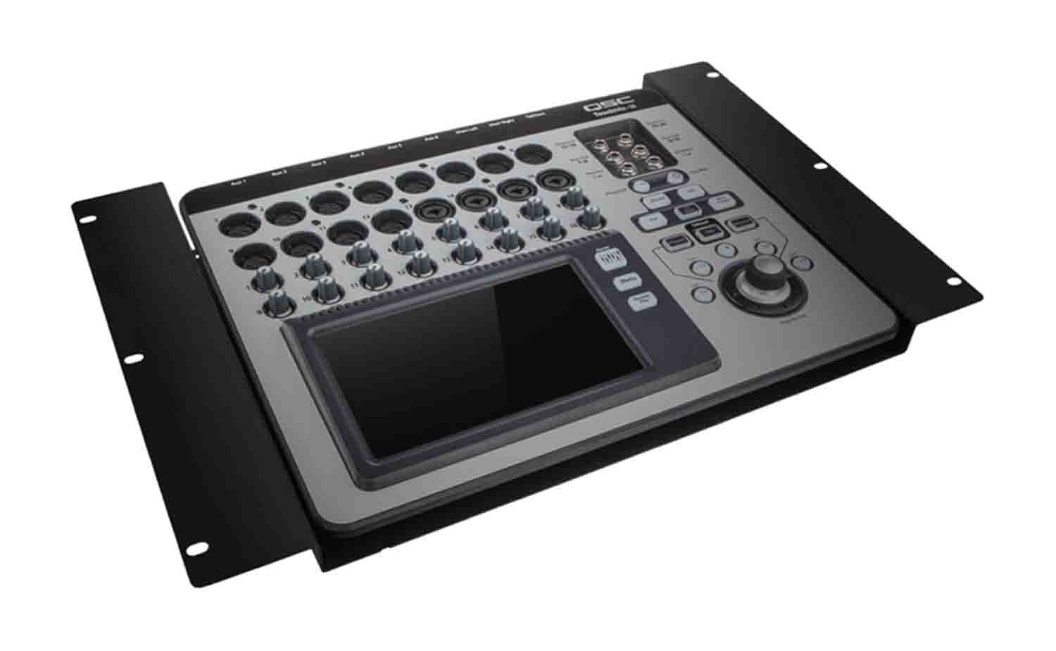QSC TMR-1 Rack Mounting Kit for TouchMix-8 and TouchMix-16 - Black - Hollywood DJ