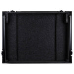 Odyssey FZGSPRIME4BL, Black Denon Prime 4 Flight Case with Glide Platform - Hollywood DJ