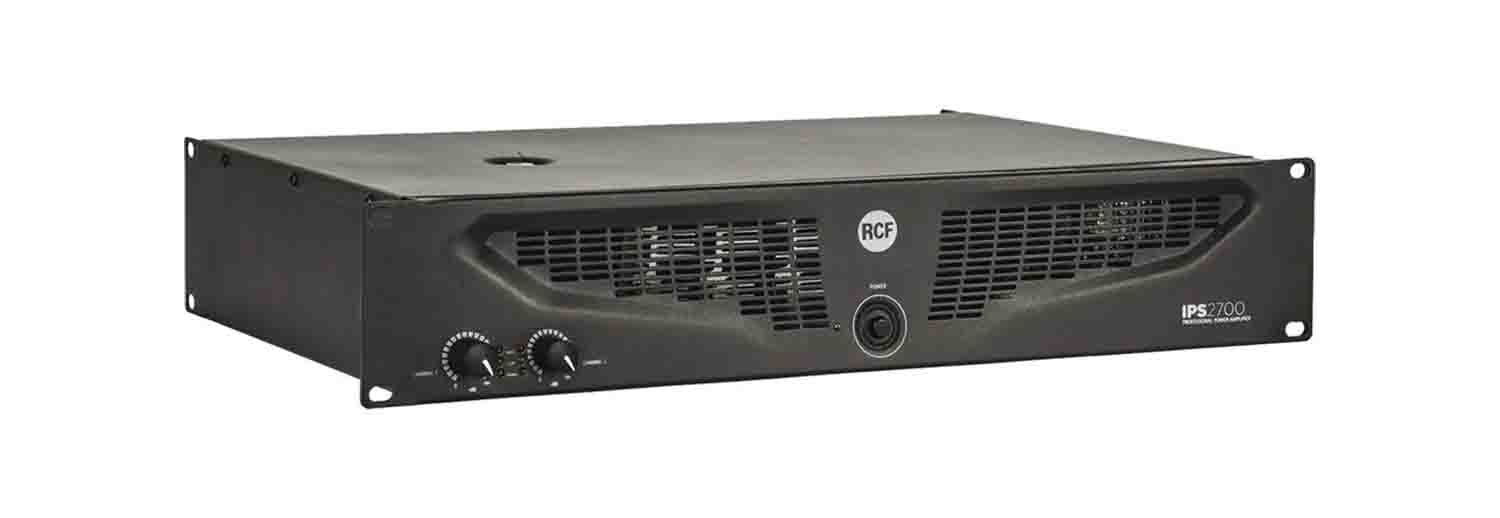 RCF IPS-2700 IPS 2700 2 x 1100 W Class H Professional Power Amplifier - Hollywood DJ