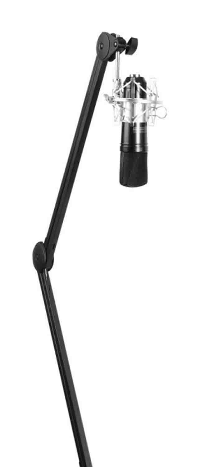 OnStage MBS7500 Professional Studio Microphone Boom Arm - Black - Hollywood DJ