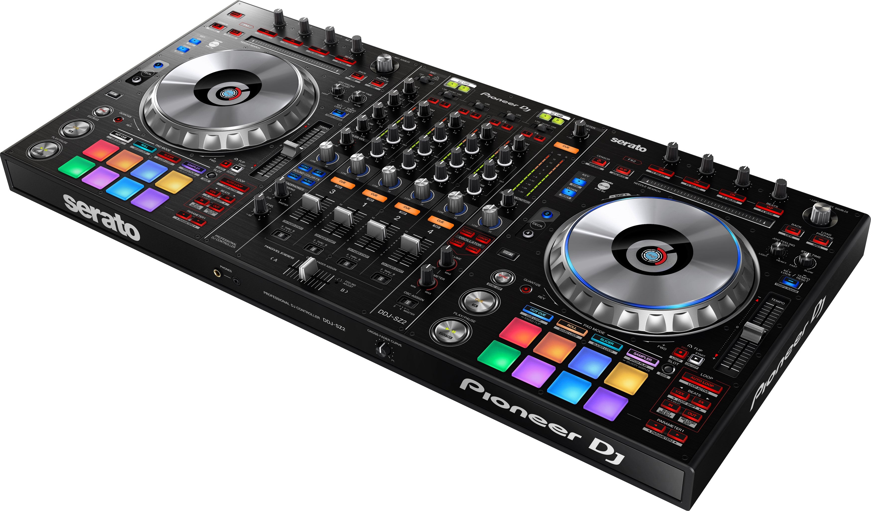B-Stock: Pioneer DJ DDJ-SZ2 4 Channel DJ Controller - Serato DJ - Hollywood DJ