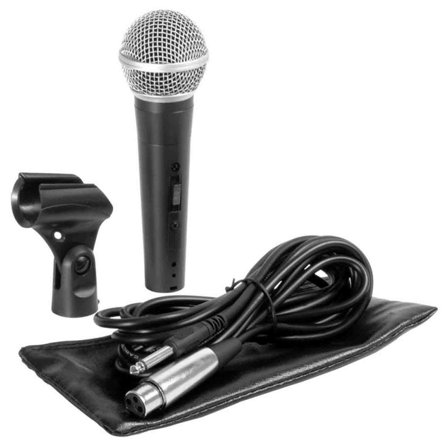 OnStage MS7500 Microphone Stand Pack - Black - Hollywood DJ