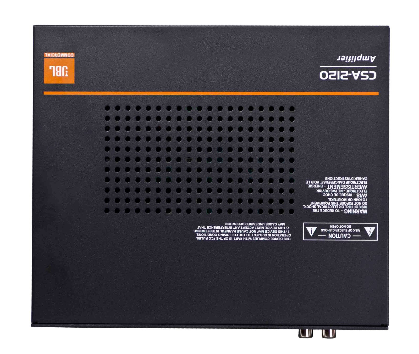 JBL NCSA2120R-U-US, 2 x 120-Watt Amplifier at 4/8 Ohms - Hollywood DJ