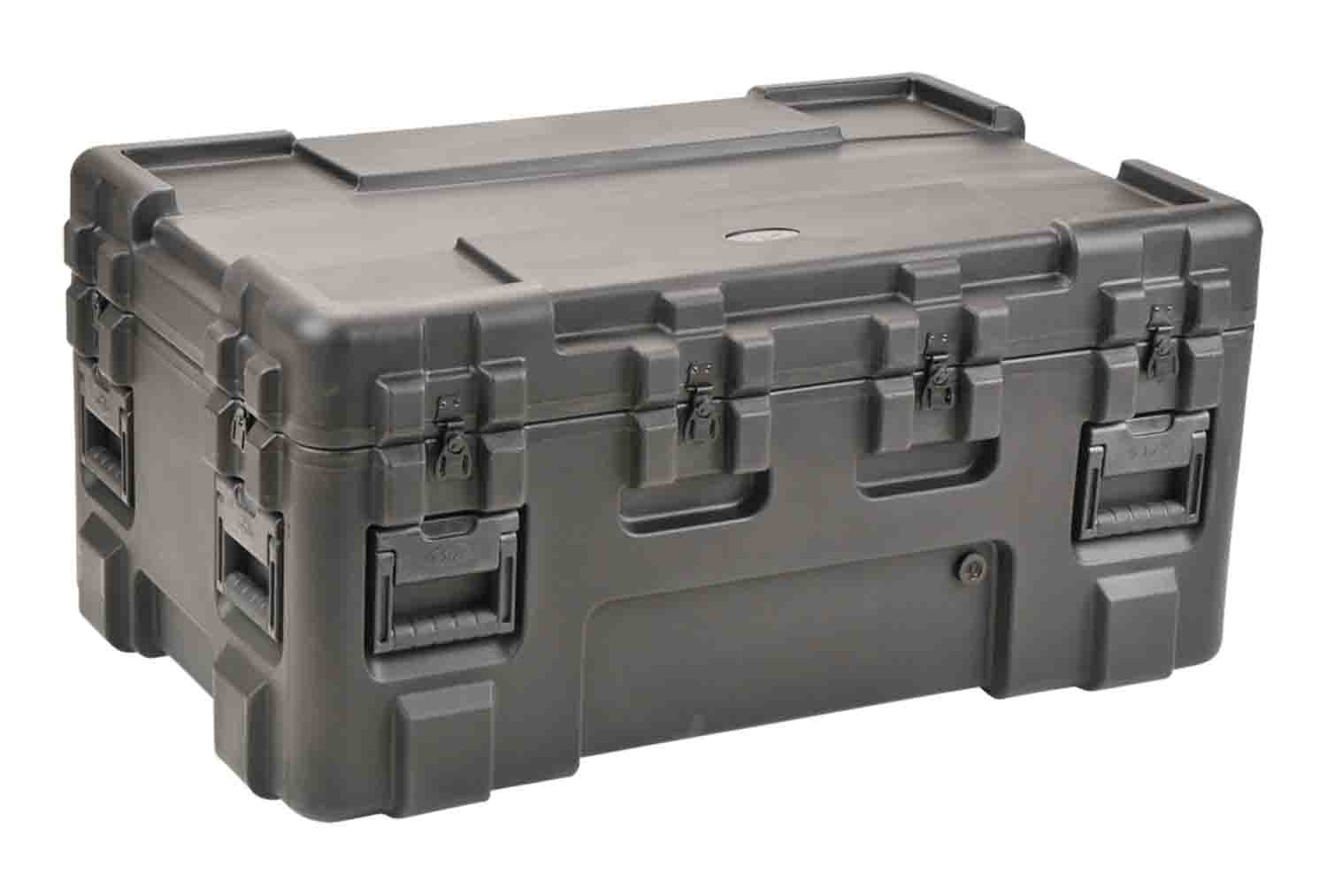 SKB Cases 3R4024-24B-E Roto-Molded Mil-Standard Utility Case with Empty Interior - Hollywood DJ