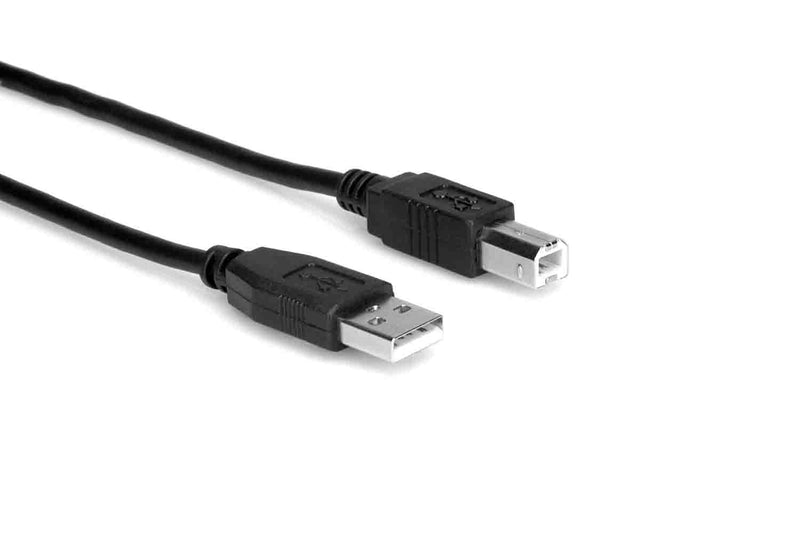 Hosa USB-215AB High Speed USB Cable, Type A to Type B - 15 Feet - Hollywood DJ