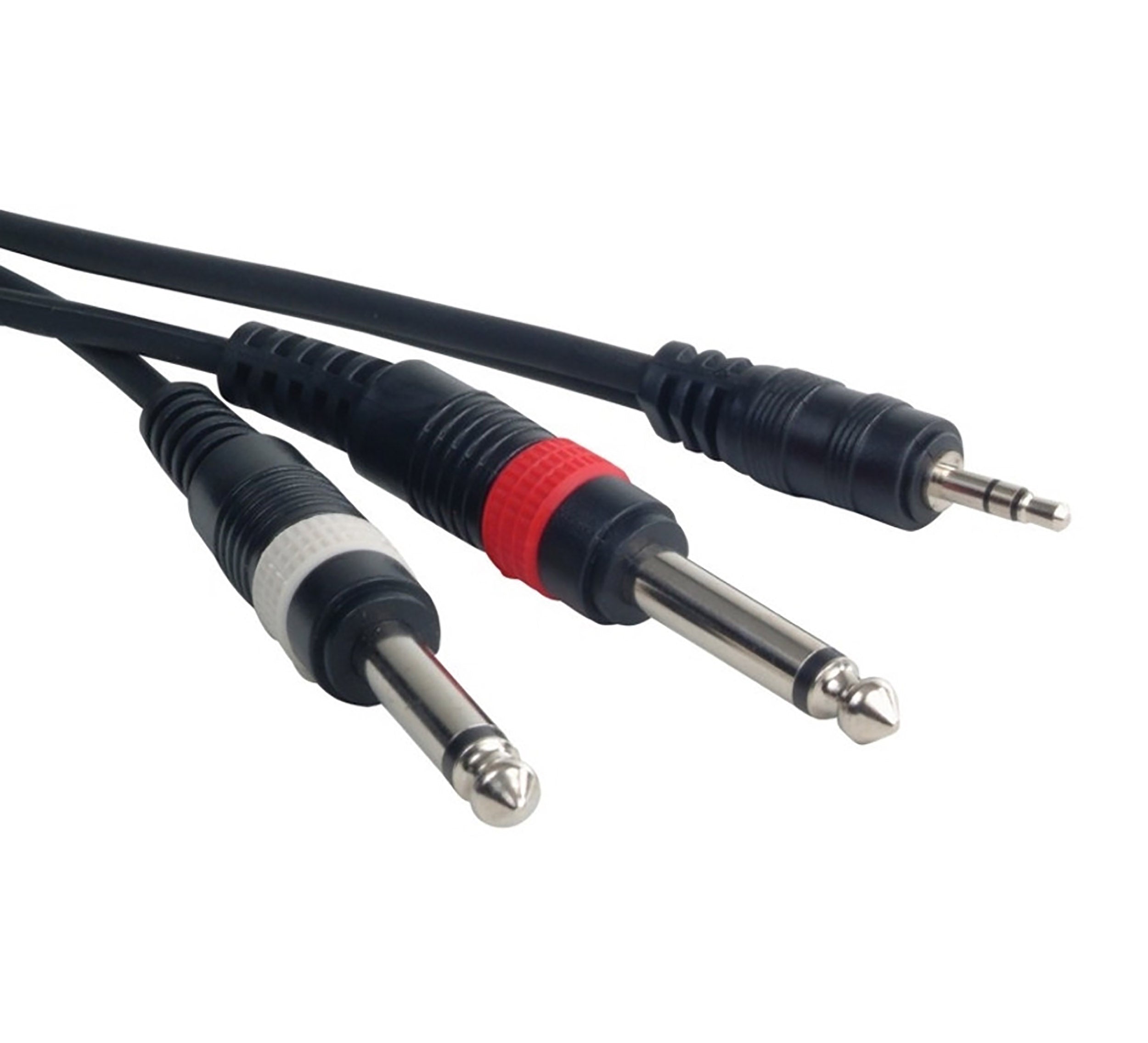 Accu-Cable RC4-6, Dual RCA to Dual RCA 1/4" Cable – 6 Ft by Accu Cable