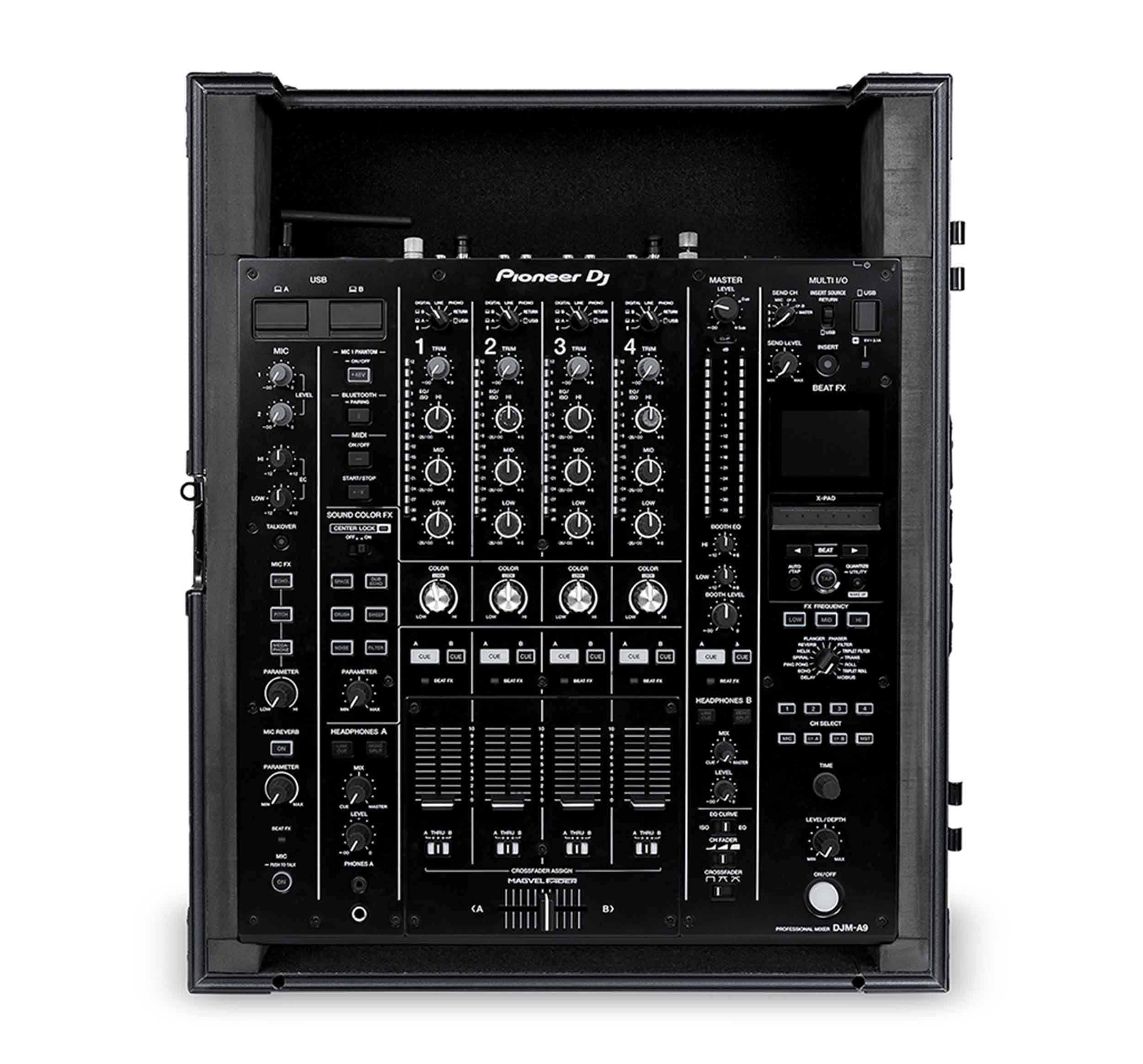 Headliner HL10204 Pitch Black Flight Case for DJM-A9 - Hollywood DJ