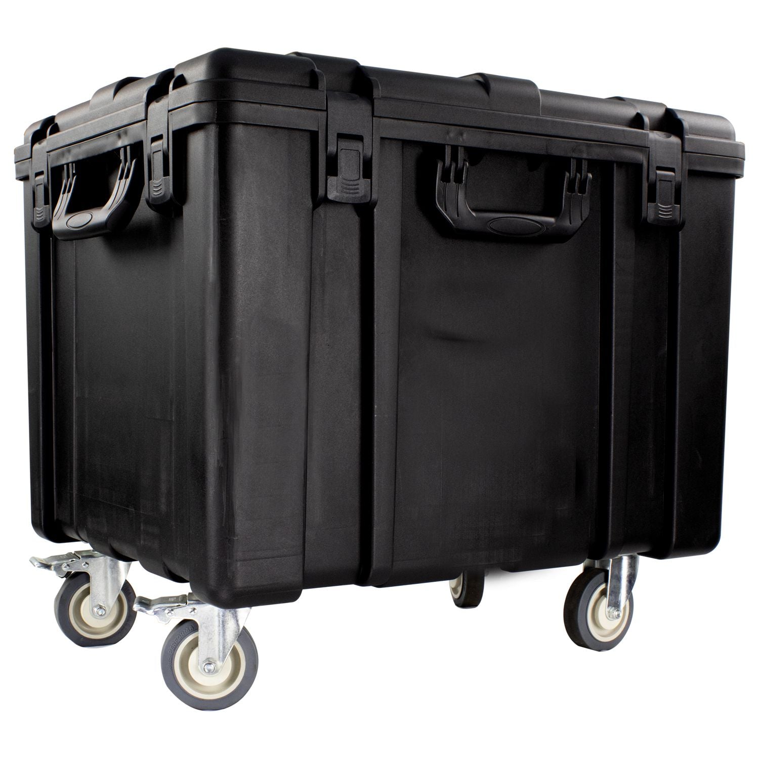 Odyssey VU252020WNF Empty Bottom Interior Injection-Molded Utility Case with Wheels - 25.5″ x 20.5″ x 18″ - Hollywood DJ