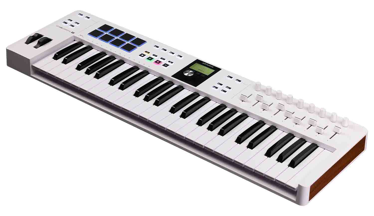 Arturia KeyLab Essential 49 mk3 Universal MIDI Keyboard Controller - White - Hollywood DJ