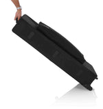 Gator Cases GK-61 Rigid EPS Foam Lightweight DJ Case for 61 Note Keyboards with Wheels - Hollywood DJ