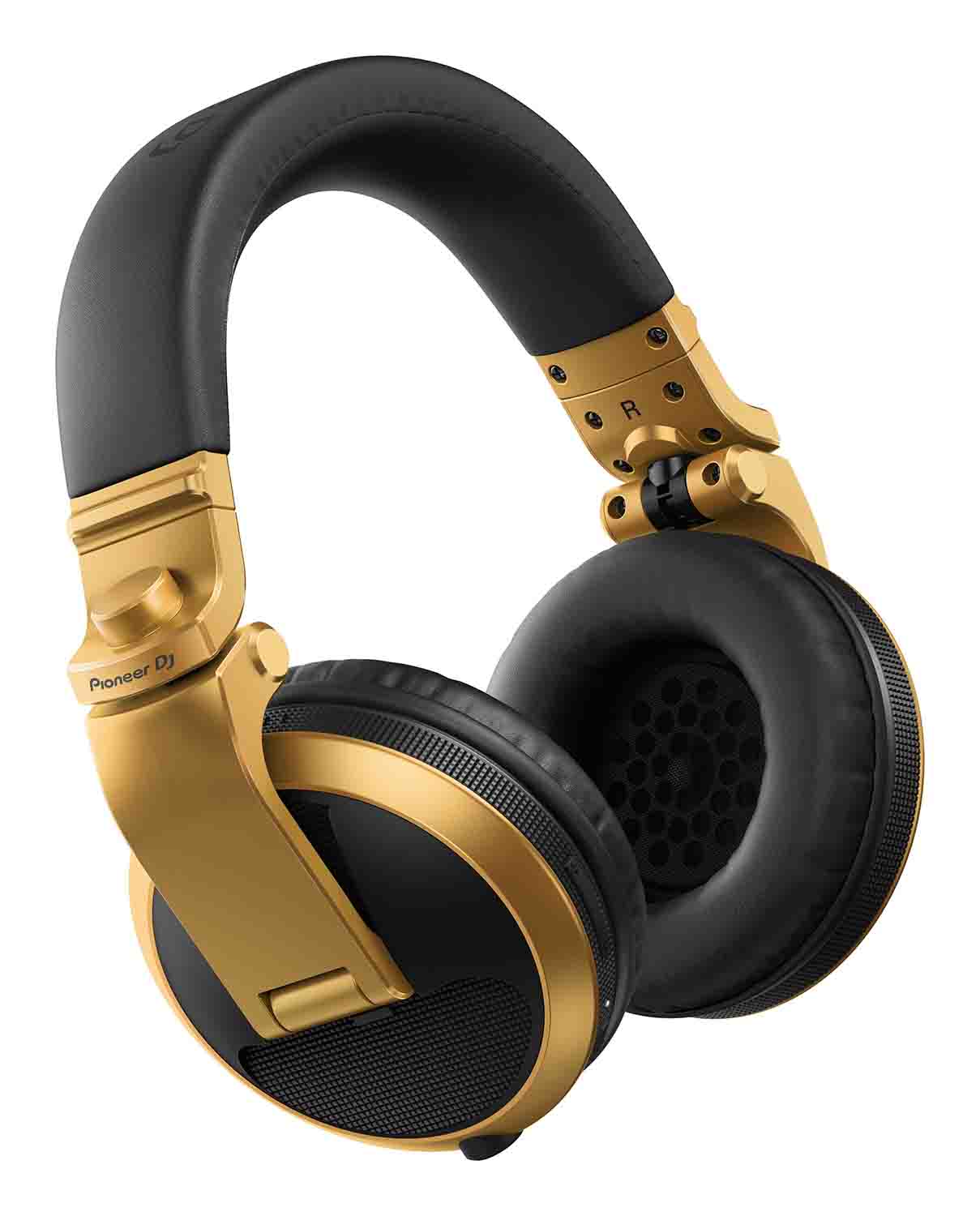 Pioneer DJ HDJ-X5BT-N Over-Ear DJ Headphones with Bluetooth - Gold - Hollywood DJ