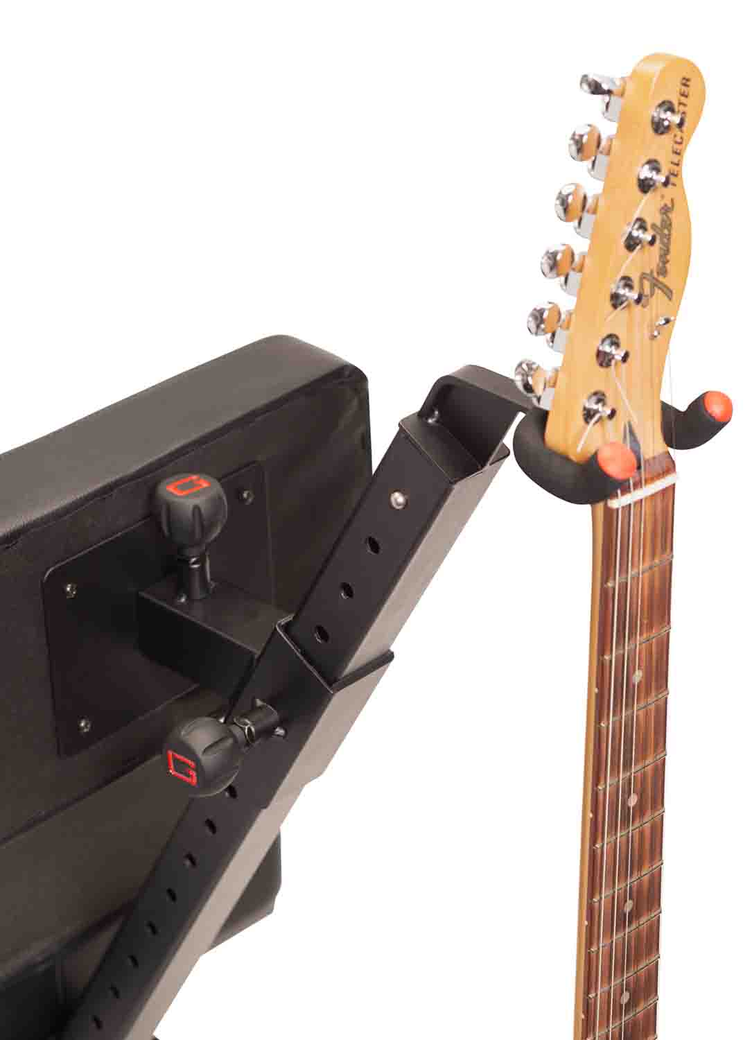 Gator Frameworks GFW-GTR-SEATDLX Deluxe Guitar Seat with Rear Guitar Hanger - Hollywood DJ
