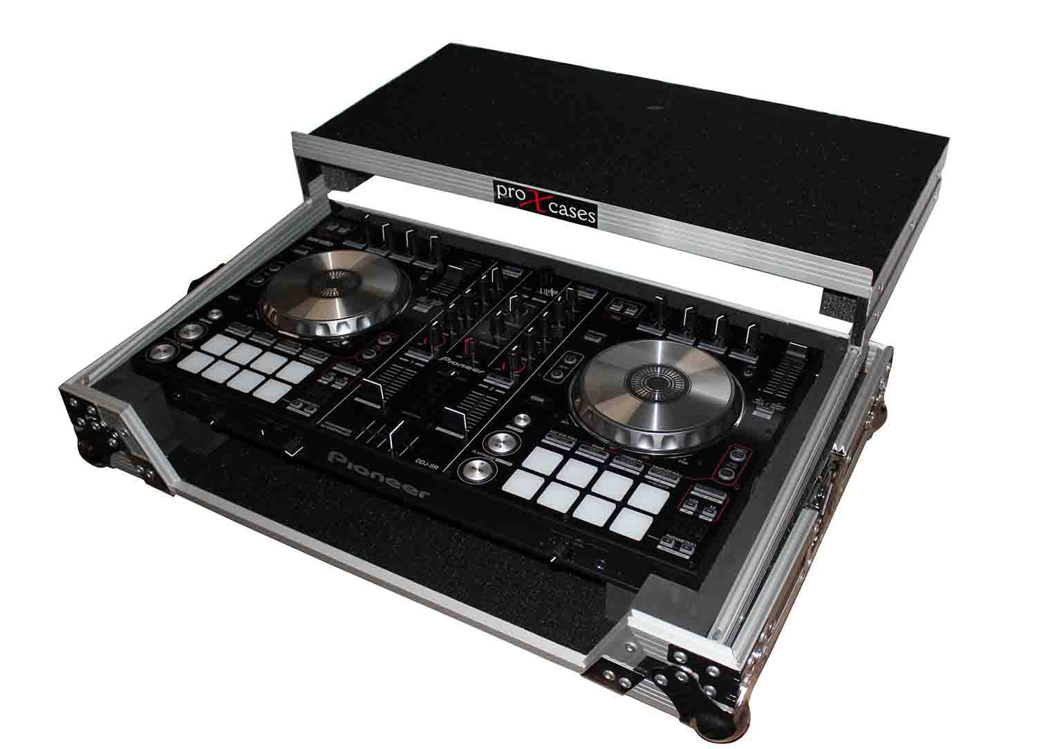 ProX XS-G4VLT DJ Flight Case for Gemini G4V DJ Controller with Sliding Laptop Shelf - Hollywood DJ