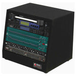 Odyssey CRS08 8 Space Carpeted Studio Rack - Hollywood DJ