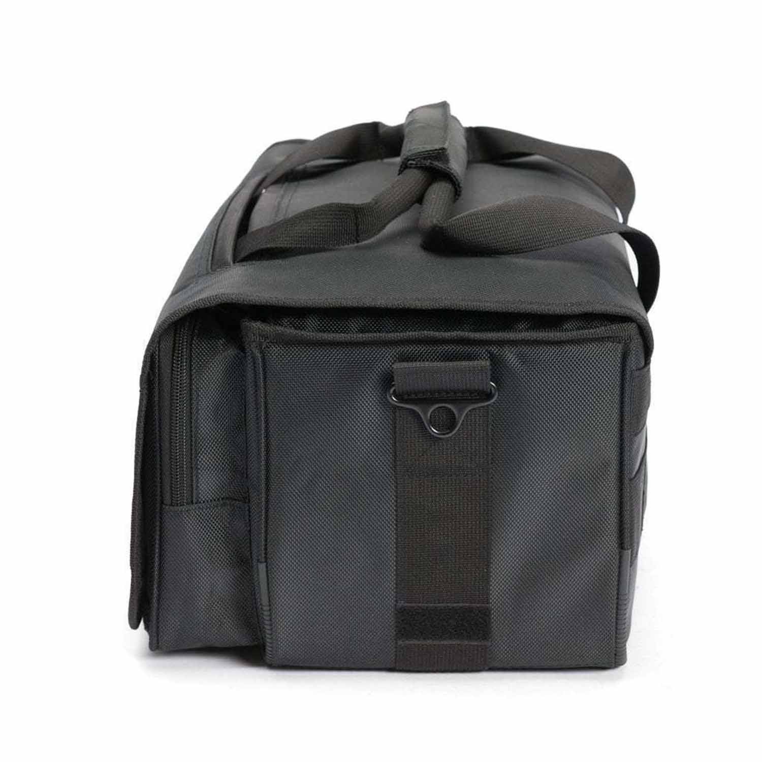Magma MGA43013 45 Bag for 150 Records, Black/Khaki - Hollywood DJ
