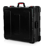 Gator Cases GTSA-MIX222508 Polyethylene DJ Mixer and Equipment Case - 22″x25″x8″ - Hollywood DJ