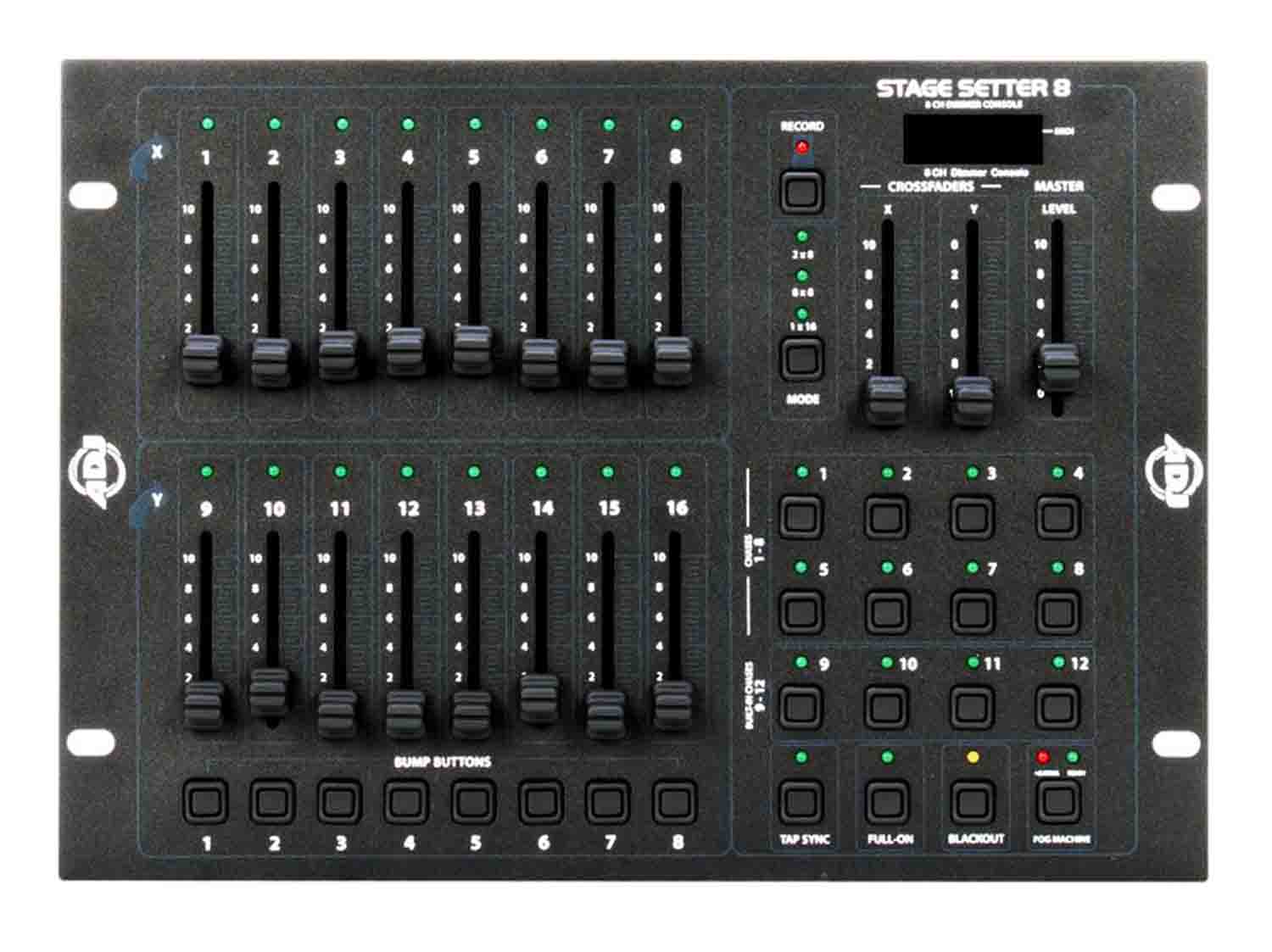 ADJ Lighting STAGE SETTER 8, 16 Channel DMX Controller by ADJ