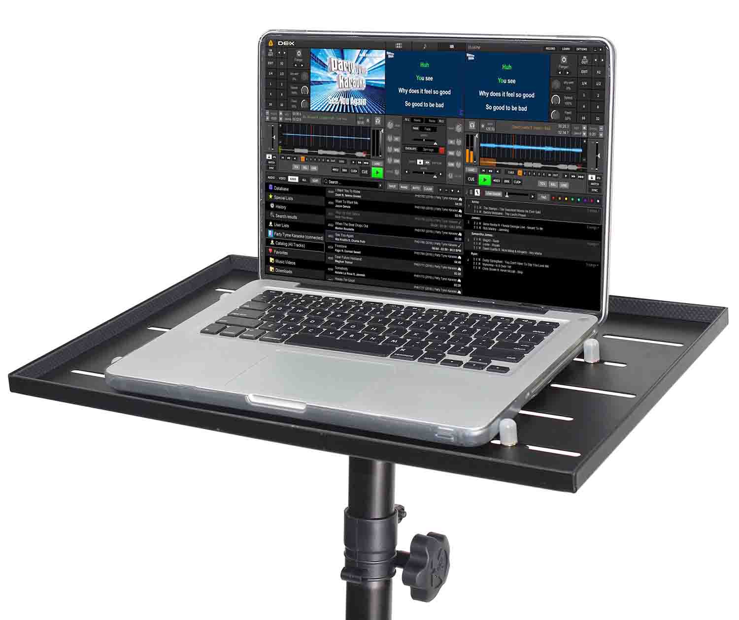 ProX X-TR1912 MK2 Laptop-Projector Tray for 1 3/8In Pole or Tripod Stand - Hollywood DJ