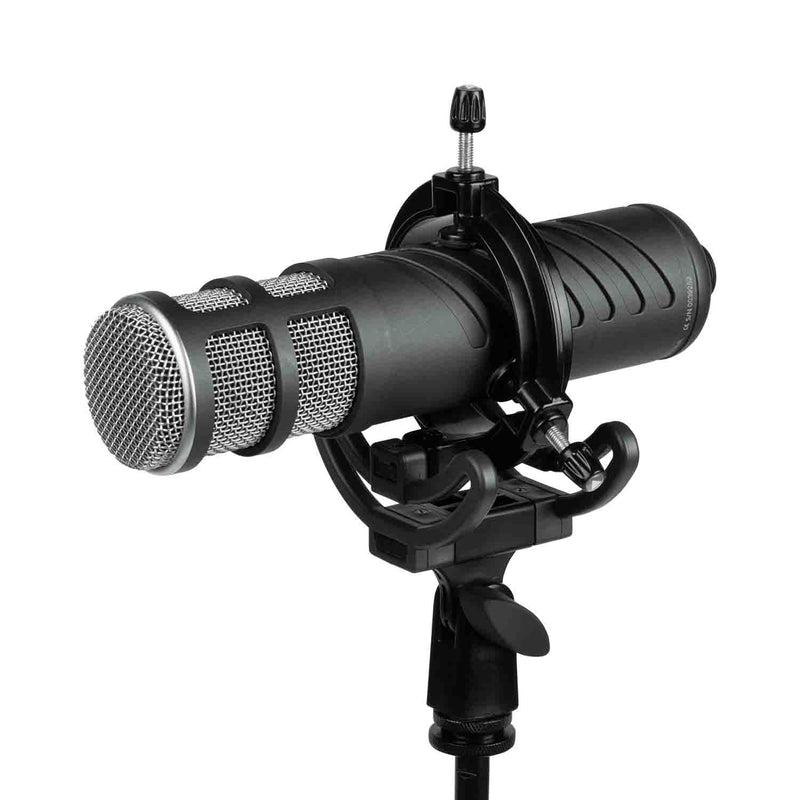 Gator Frameworks GFW-MIC-SM1855 Deluxe Universal Shockmount for Condenser Mics 18-55mm - Hollywood DJ