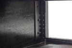 Gator Cases GR-RETRORACK-2BK Vintage Amp Vibe Rack Case - 2U Black - Hollywood DJ