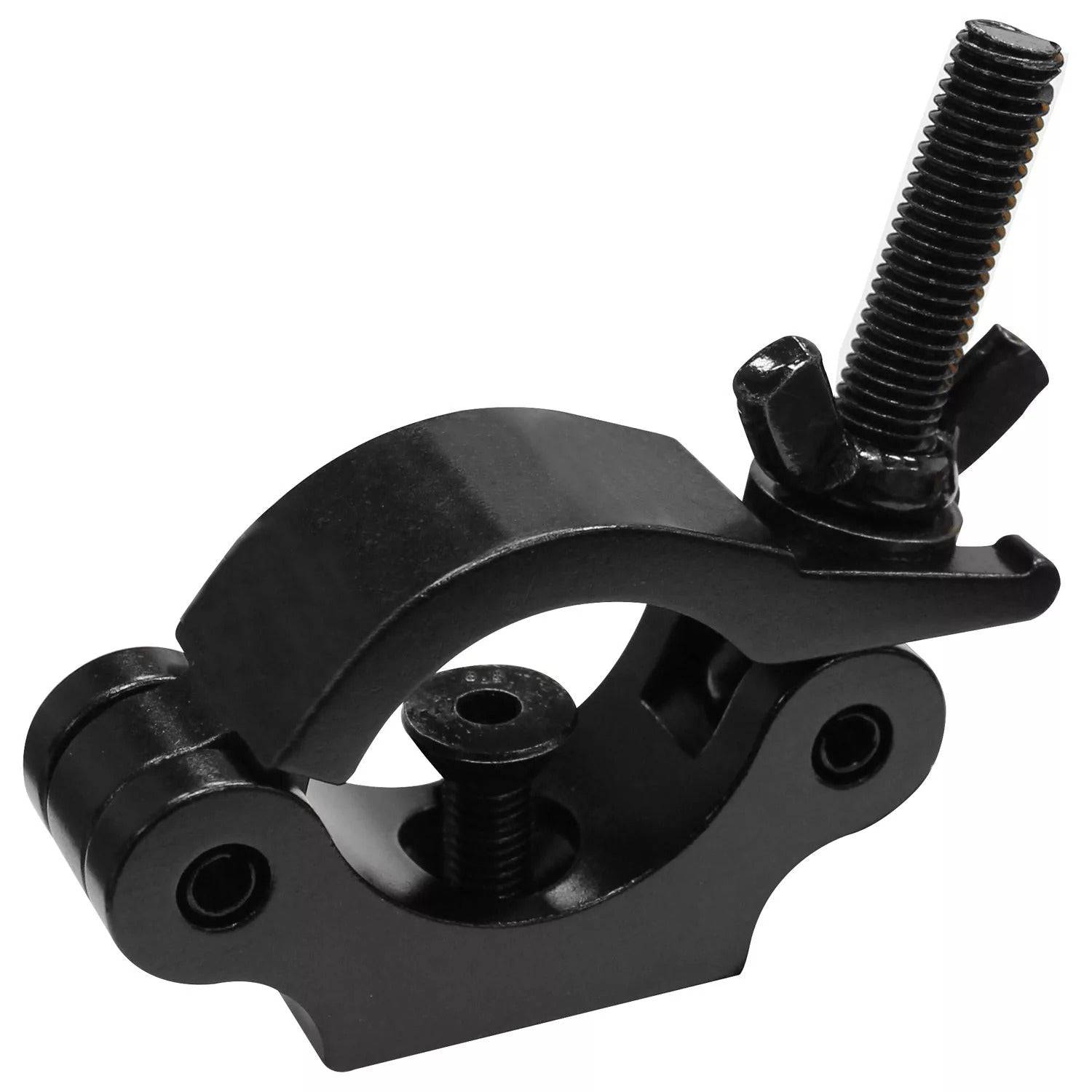 Odyssey LACP30RB, Aluminum Pro Narrow Clamp In Black With A Round Neck Countersunk Bolt - Hollywood DJ