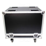 ProX X-RCF-SUB8004AS Flight Case for RCF SUB 8004-AS and RCF SUB 708-AS II Subwoofer Speakers with 4 Inch Wheels - Hollywood DJ