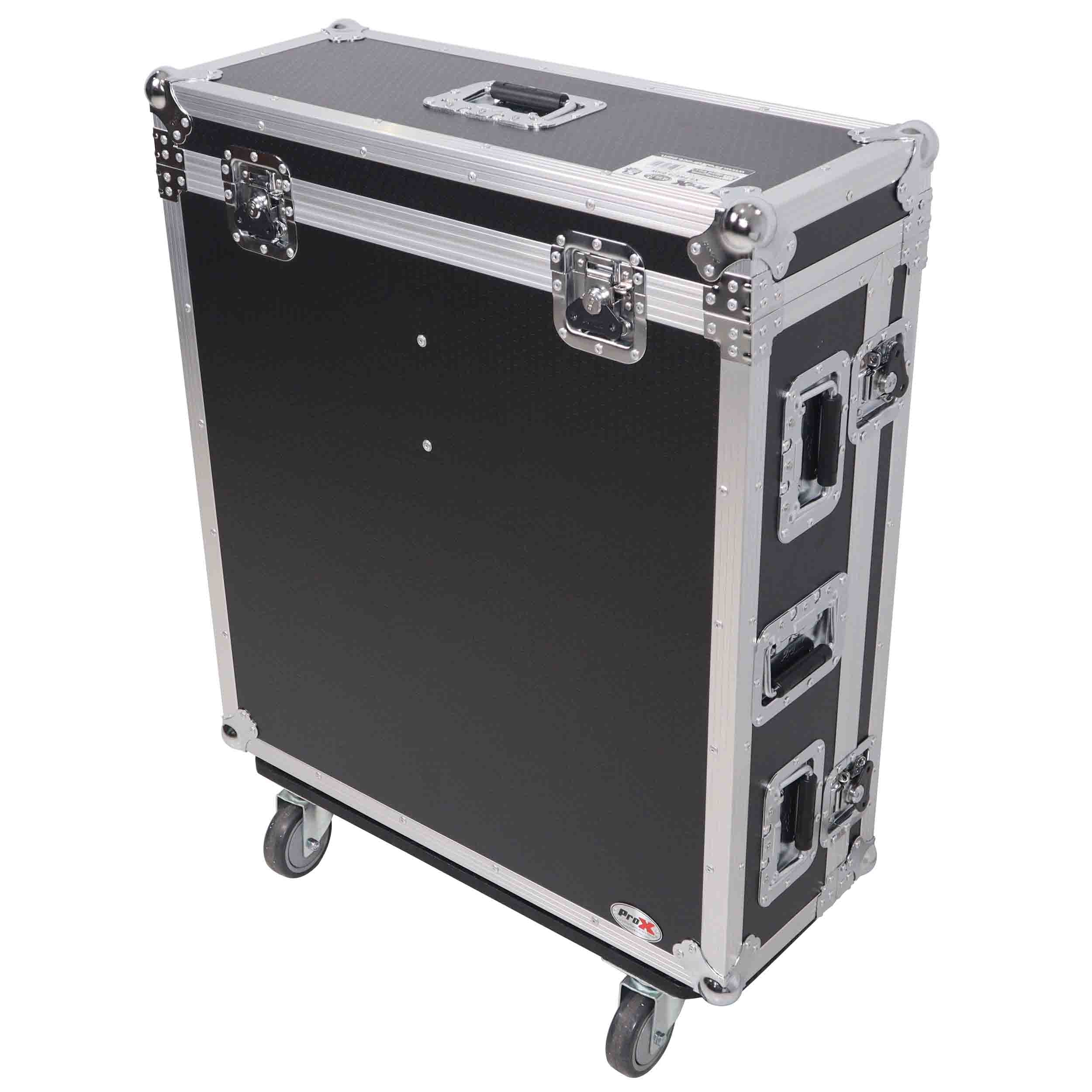 ProX XS-PRE32SX DHW ATA Digital Audio Mixer Flight Case for PreSonus StudioLive 32SX 24 24.4.2 AI Console with Doghouse and Caster Wheels by ProX Cases