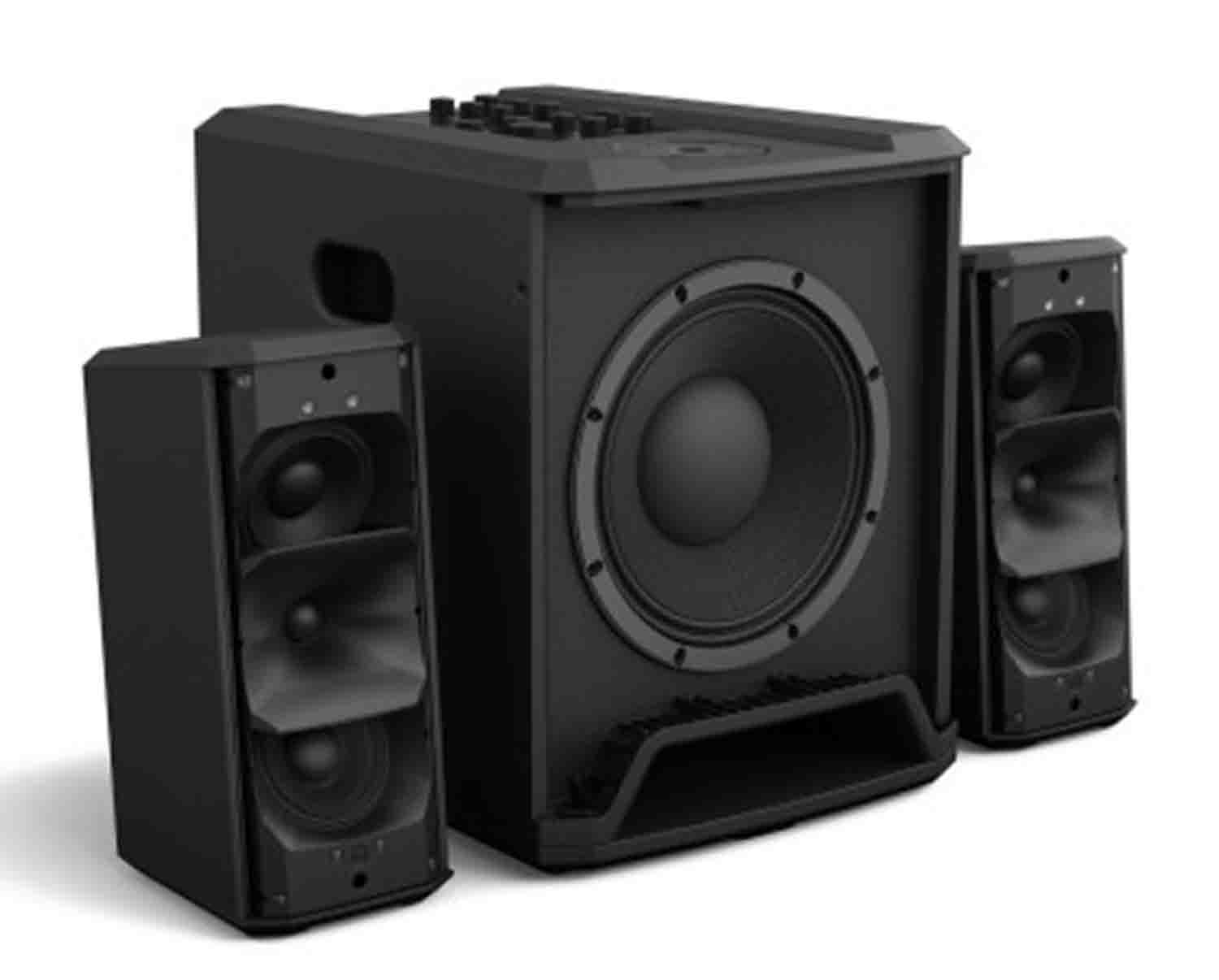 LD Systems DAVE 10 G4X Compact 2.1 Powered Sound System - Hollywood DJ