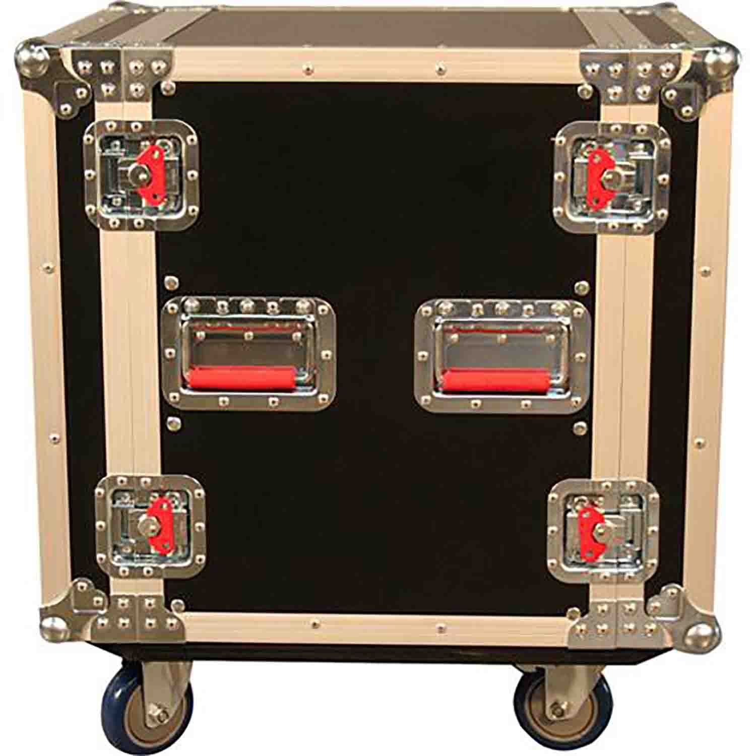 Gator Cases G-TOUR12UCA-24D, 12U Audio Road Rack Case with Casters - 24″ Deep - Hollywood DJ