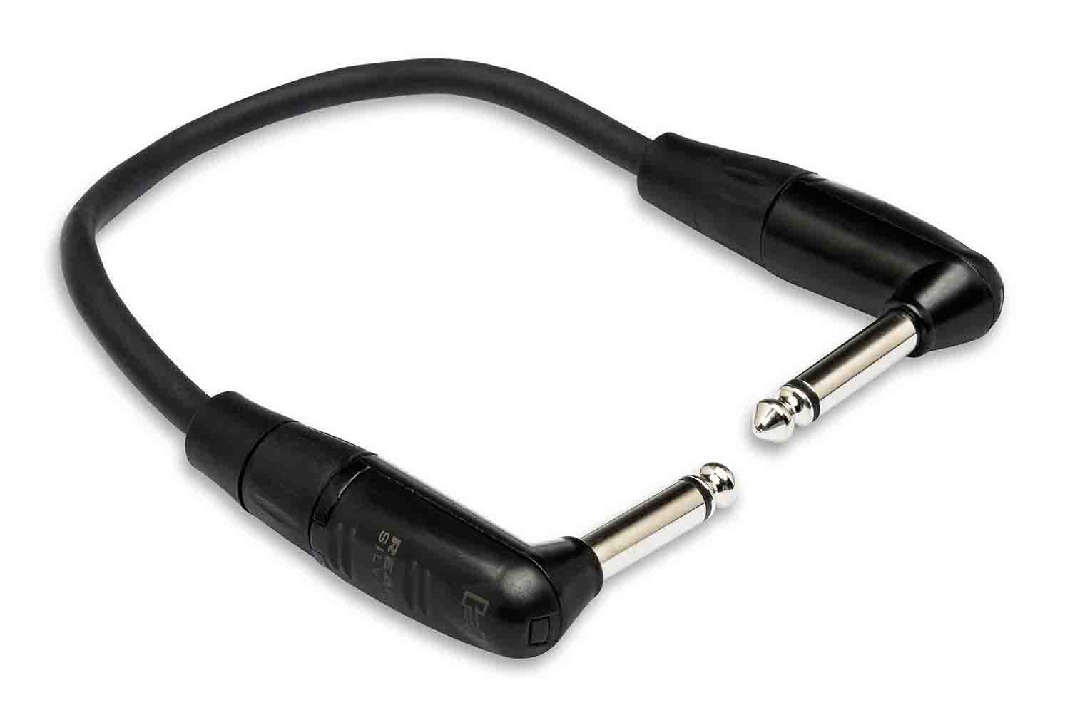 Hosa Right Angle Pro Guitar Patch Cable - Hollywood DJ