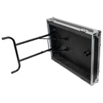 Odyssey FZWB4WDLX DJ Flight Case for Deluxe Four Drawer Workbox Tour with Casters And Side Table Odyssey