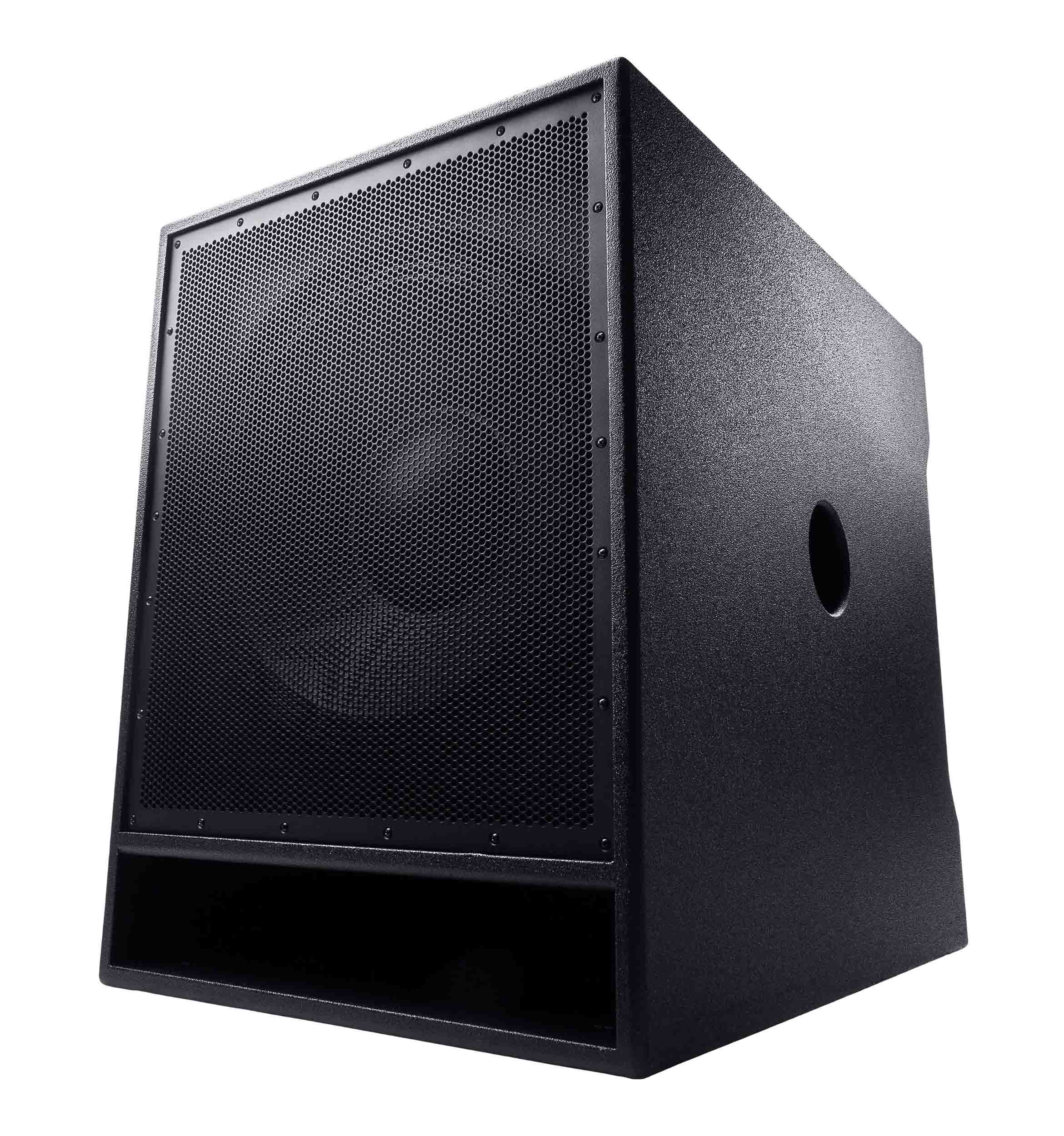 BassBoss BB-DJ18S-MK3, 18-Inch Active Subwoofer - Black - Hollywood DJ