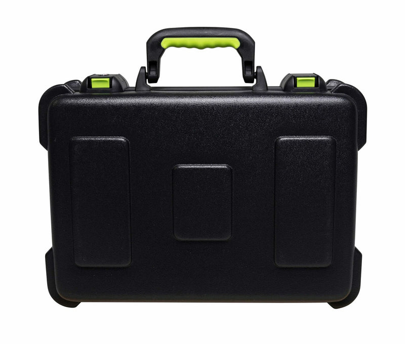 Shure MICCASEW06 Molded Case with Drops for 6 Wireless Microphones and TSA-Approved Latches - Hollywood DJ