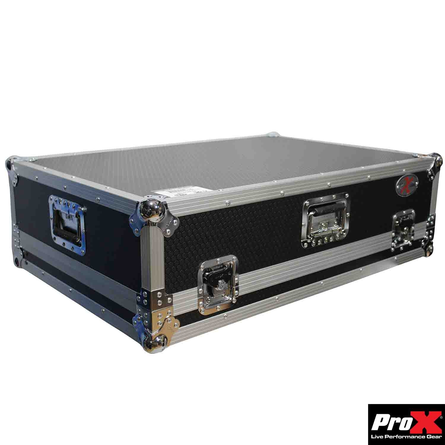 ProX XS-AHQU32W DJ Case For Allen and Heath QU-32 Mixer With Wheels - Hollywood DJ