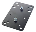 K&M 24352 Adapter Panel 1 - Black - Hollywood DJ