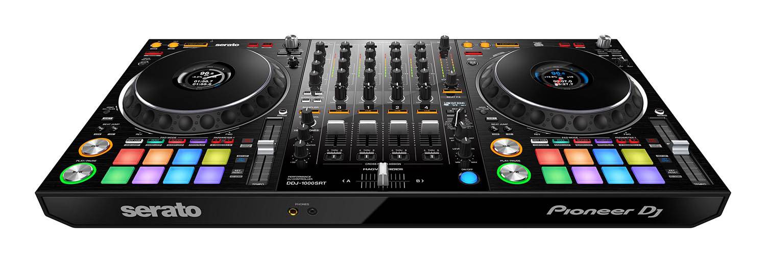Professional DJ Package DDJ1000-SRT With Hard Case and Headphones - Hollywood DJ