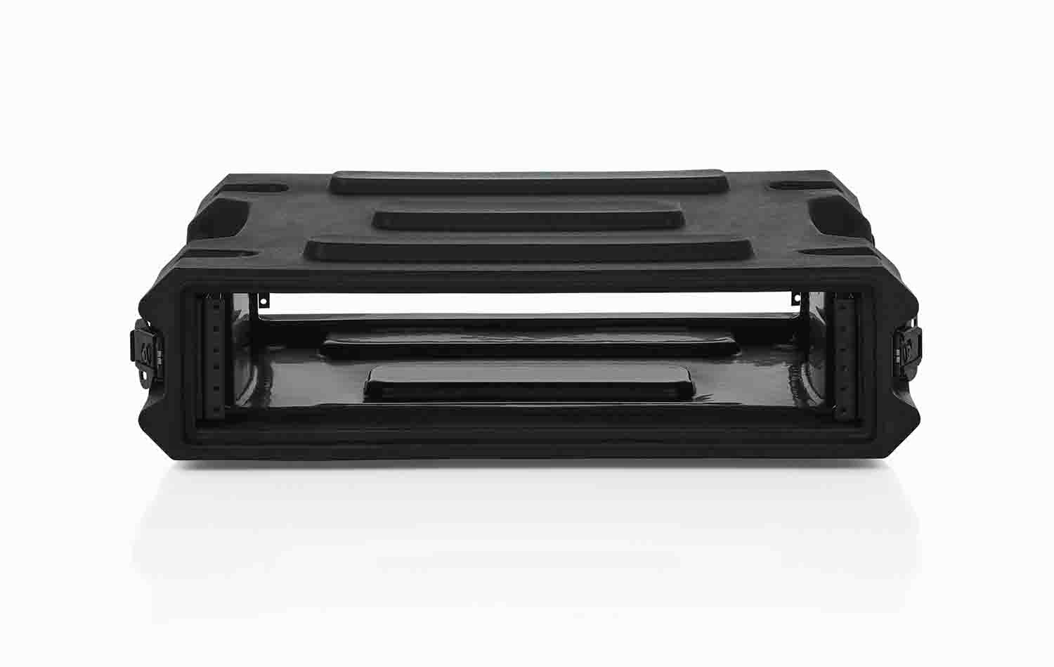 Gator Cases G-PRO-2U-19, 2U Deep Molded Audio Rack Case - 19 Inch - Hollywood DJ