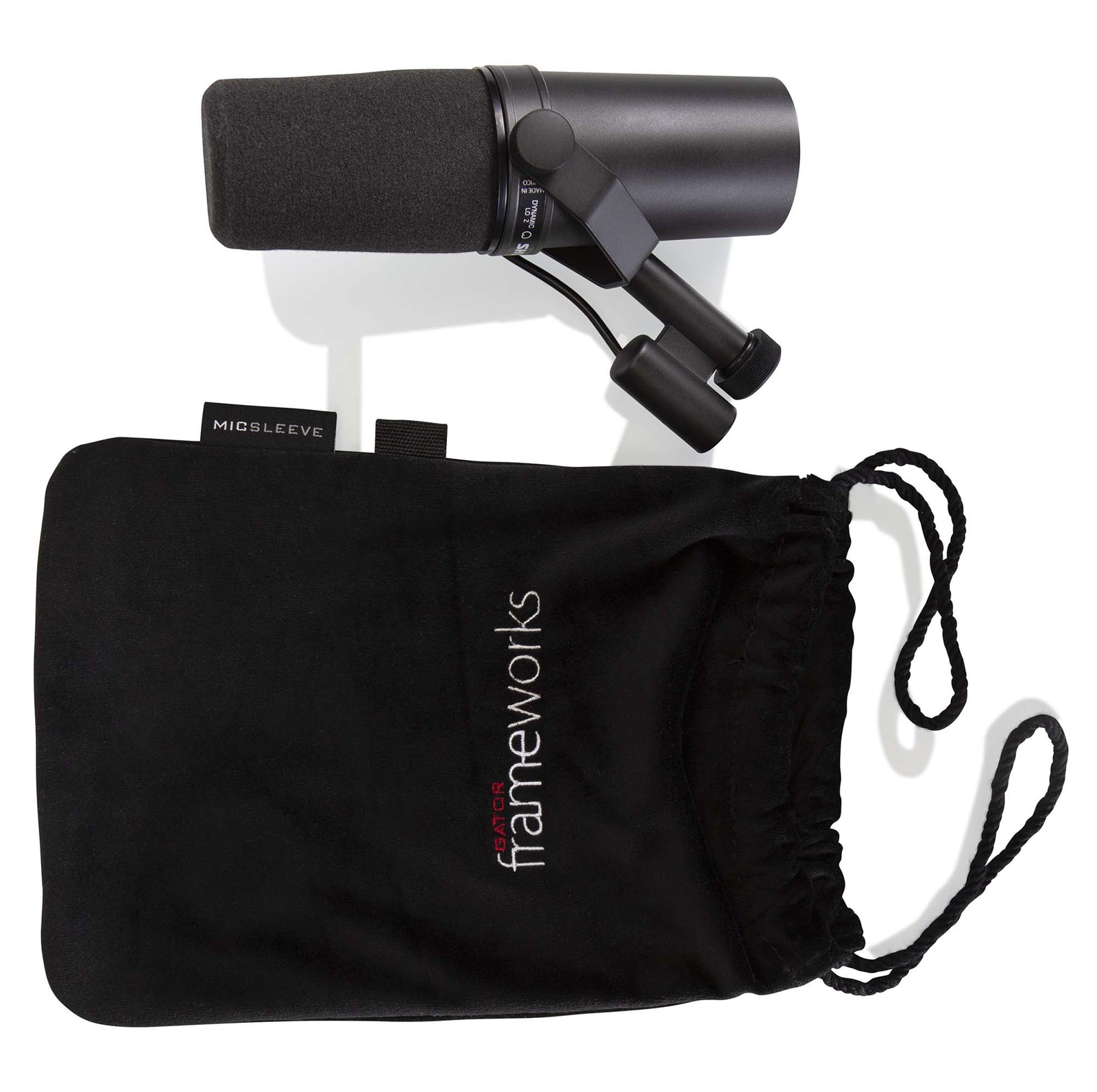 Gator Frameworks GFW-MICPOUCH-3PK Soft Bag for Studio Mics (3 Pack) - Hollywood DJ