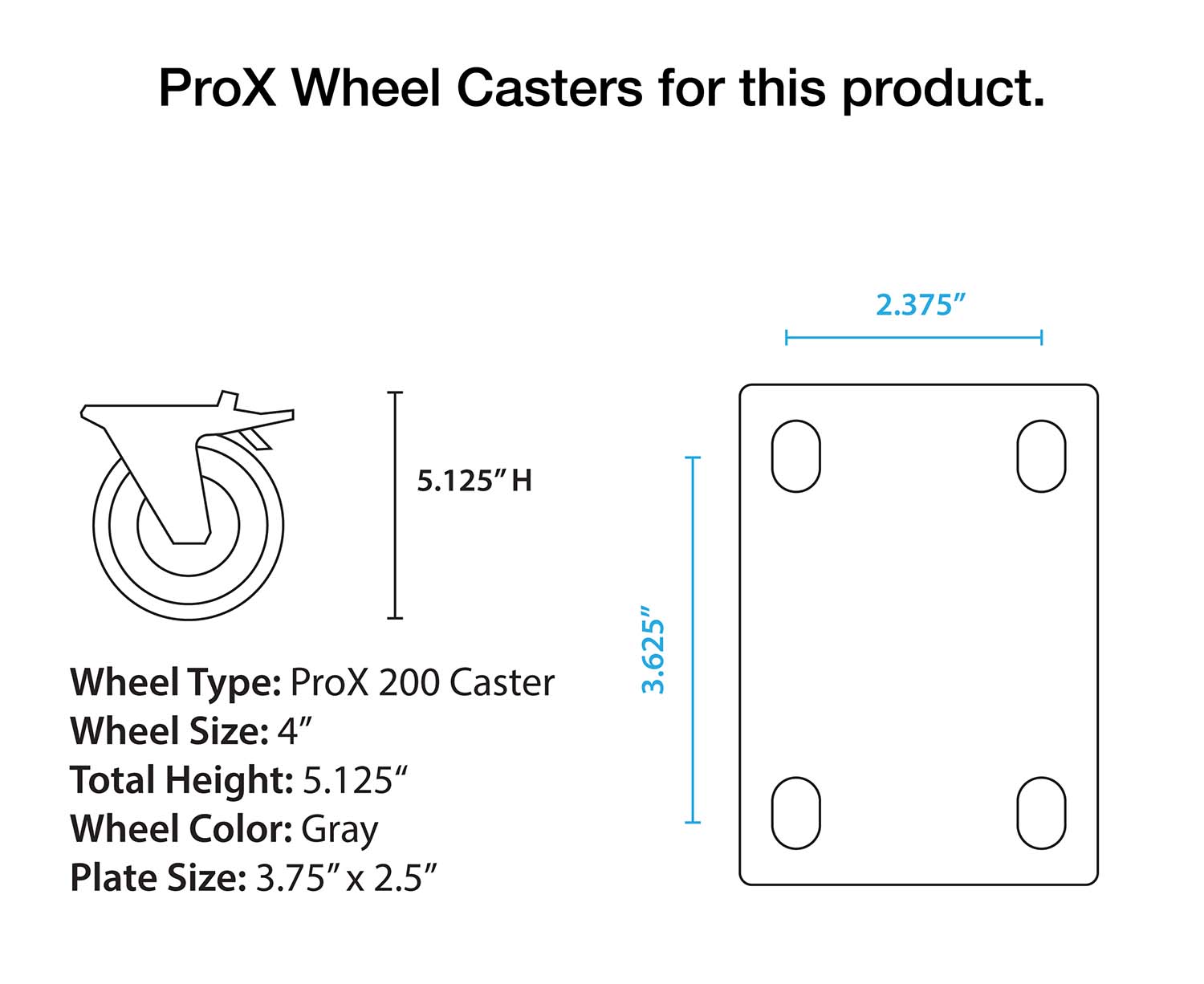 ProX XS-UTL246036W Heavy-Duty Truck Pack Utility Flight Case W-Divider, Tray Kit and 4" Casters - 24"X60"X36" - Hollywood DJ
