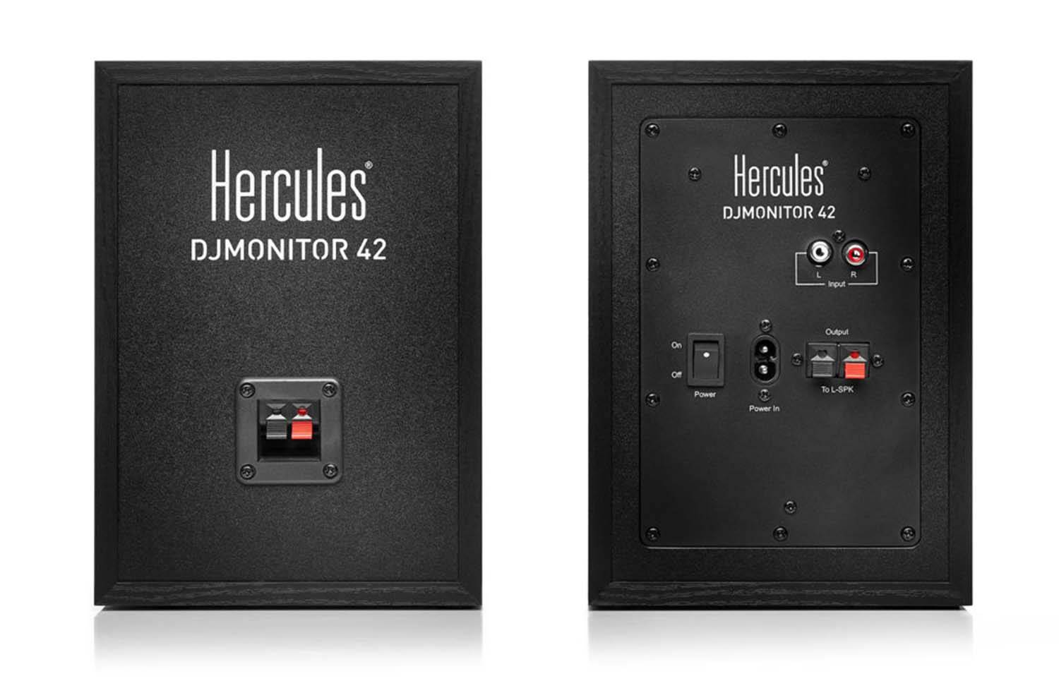 Hercules DJ MONITOR 42 High Quality Active Monitoring Speakers - Hollywood DJ