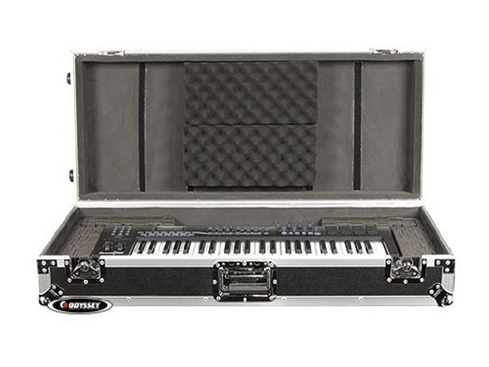Open Box: Odyssey FZKB49W Universal Dj Case for 49 Note Keyboard - Hollywood DJ
