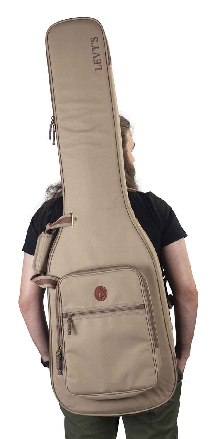Levy's Leathers LVYBASSGB200 Deluxe Gig Bag for Bass Guitars - Hollywood DJ