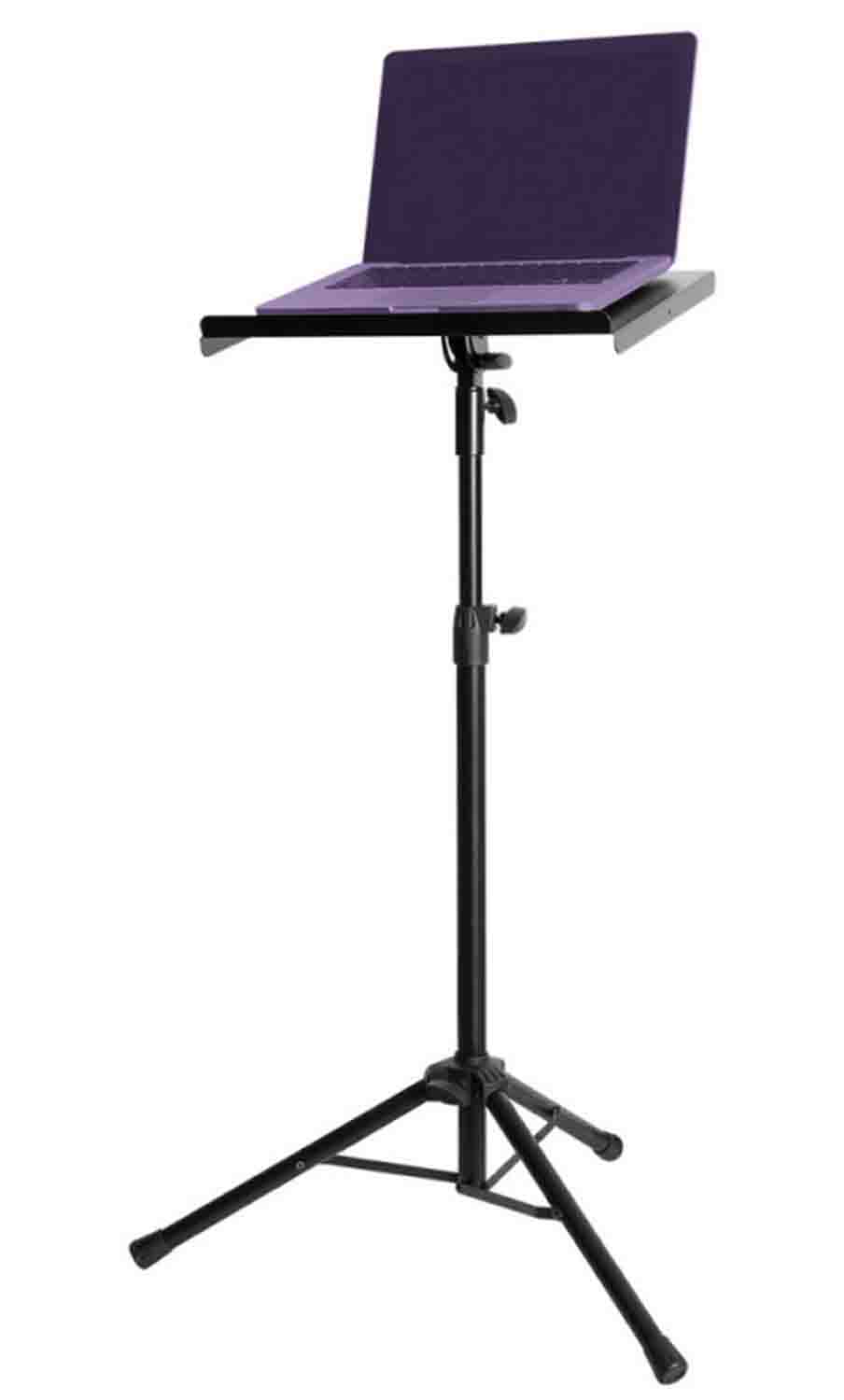 Onstage LPT7000 Deluxe Laptop Stand - Black - Hollywood DJ